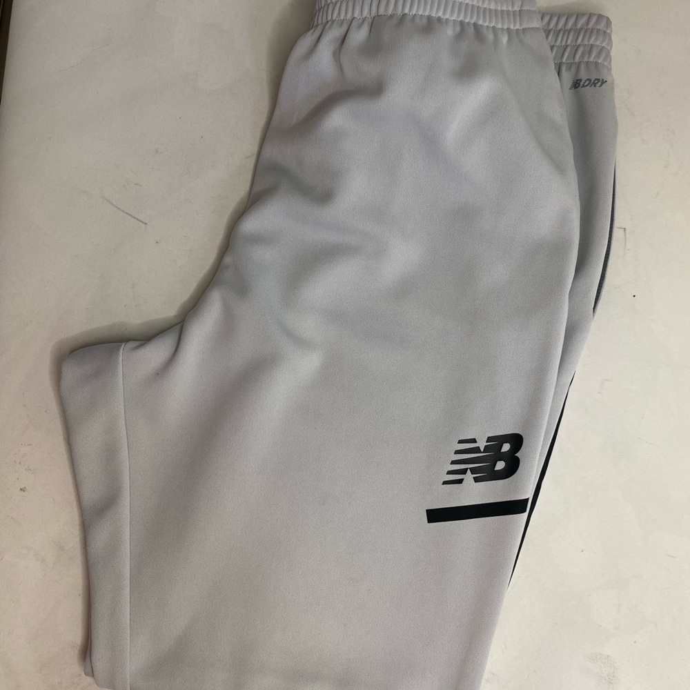 New Balance Light Gray Athletic Activewear Pants